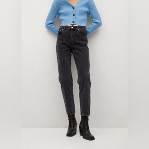MANGO - Mom 100% cotton jeans size 2